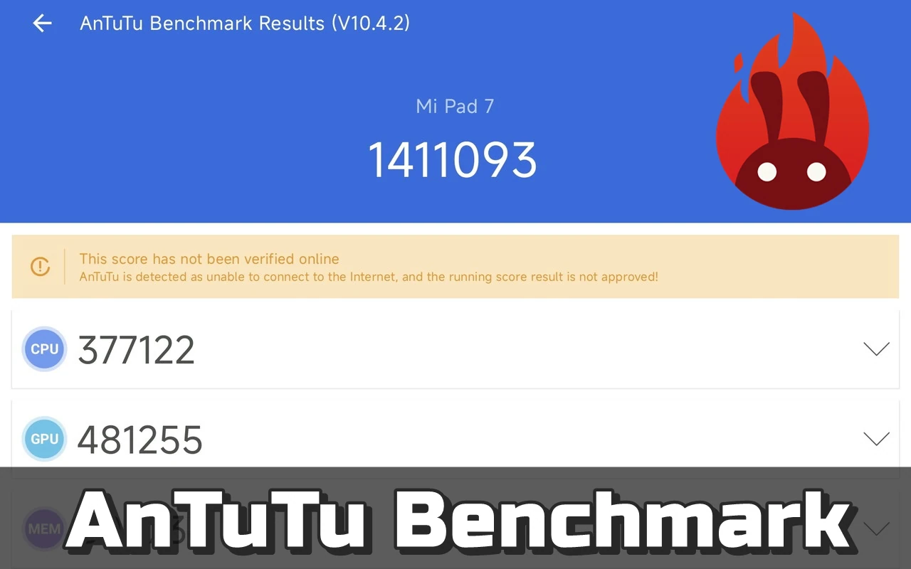 AnTuTuベンチマークテストを行う方法のトップ画像