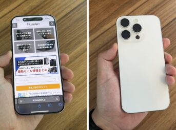 iPhone16 Proレビューのメイン画像