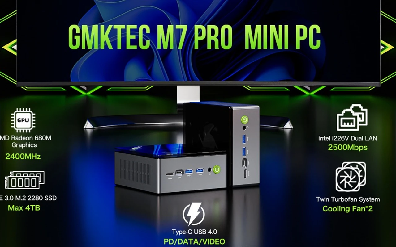 GMKtec NucBox M7 Proのキービジュアル画像