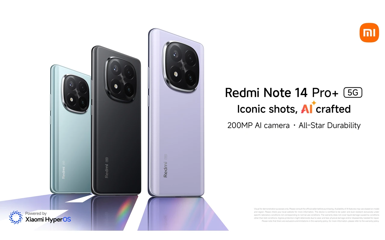 Redmi Note 14 Pro+ 5Gのキービジュアル画像